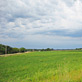 Iowa field and sky